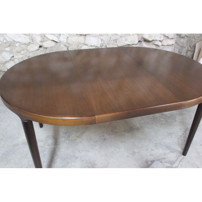 Vintage Scandinavian teak table by Johannes Andersen for Uldum Mobelfabrik