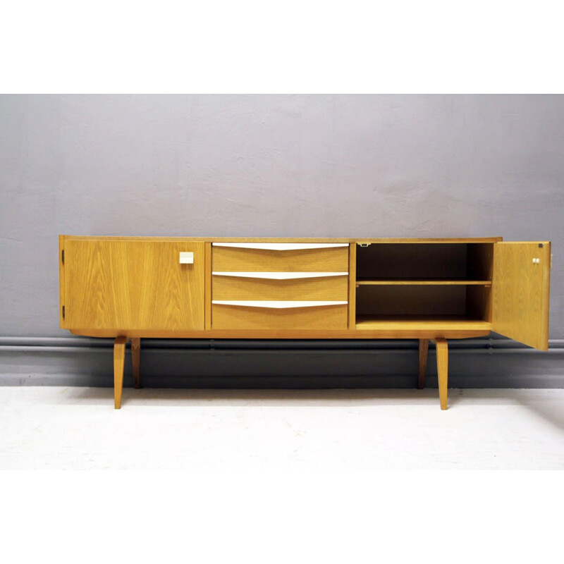 Wooden VEB D.H.W. sideboard, Franz EHRLICH - 1964