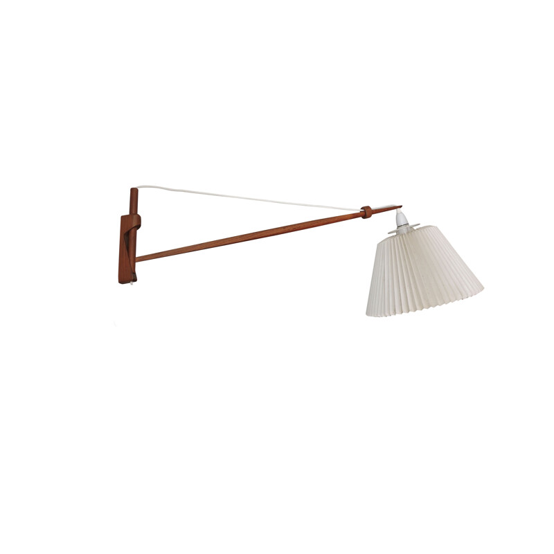 Vintage teak Wall lamp by Le Klint 1960