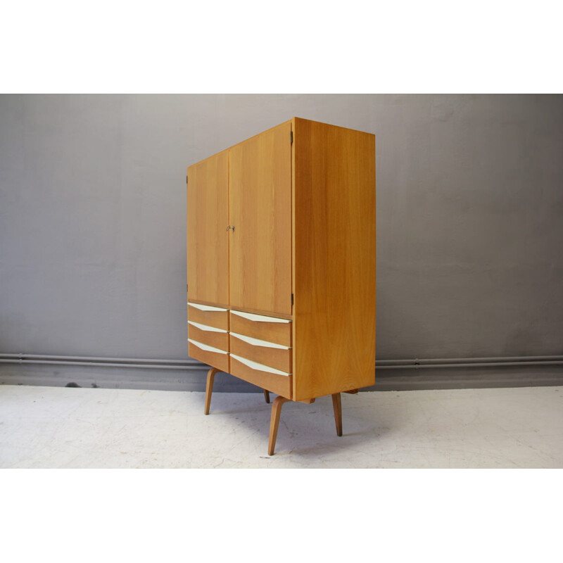 Wooden VEB D.W.H. cupboard, Franz EHRLICH - 1964