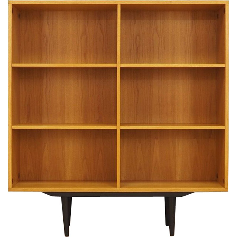 Vintage danish bookcase in ashwood 1960s