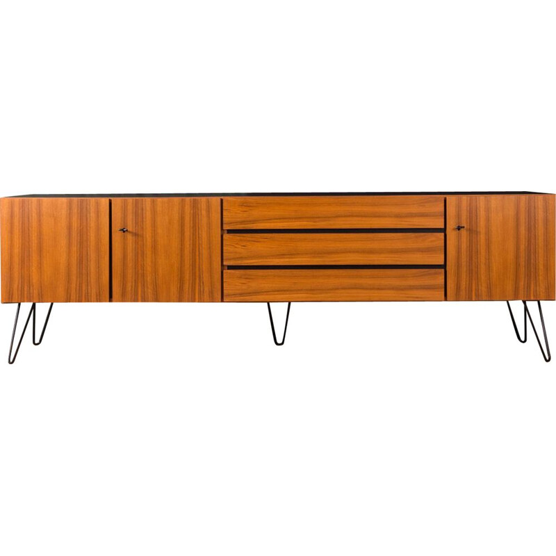 Vintage walnut sideboard 1960