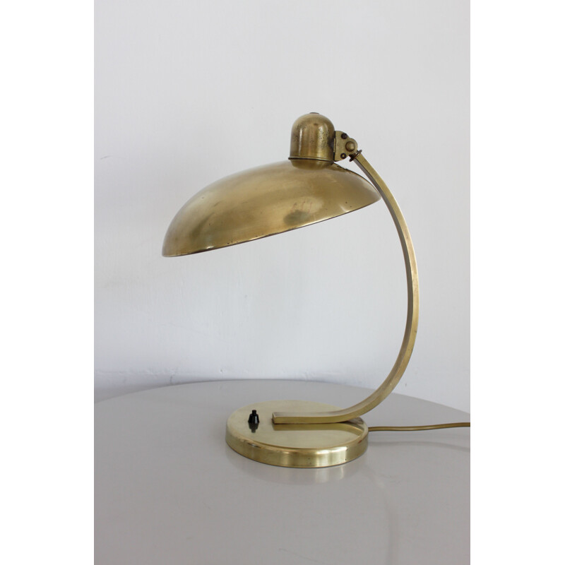 Lampe President vintage en laiton par Christian Dell
