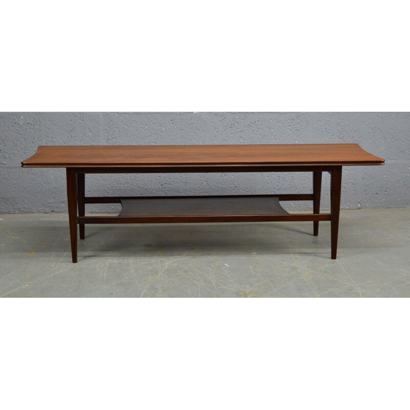 Vintage coffee table in afromosia by Richard Hornby