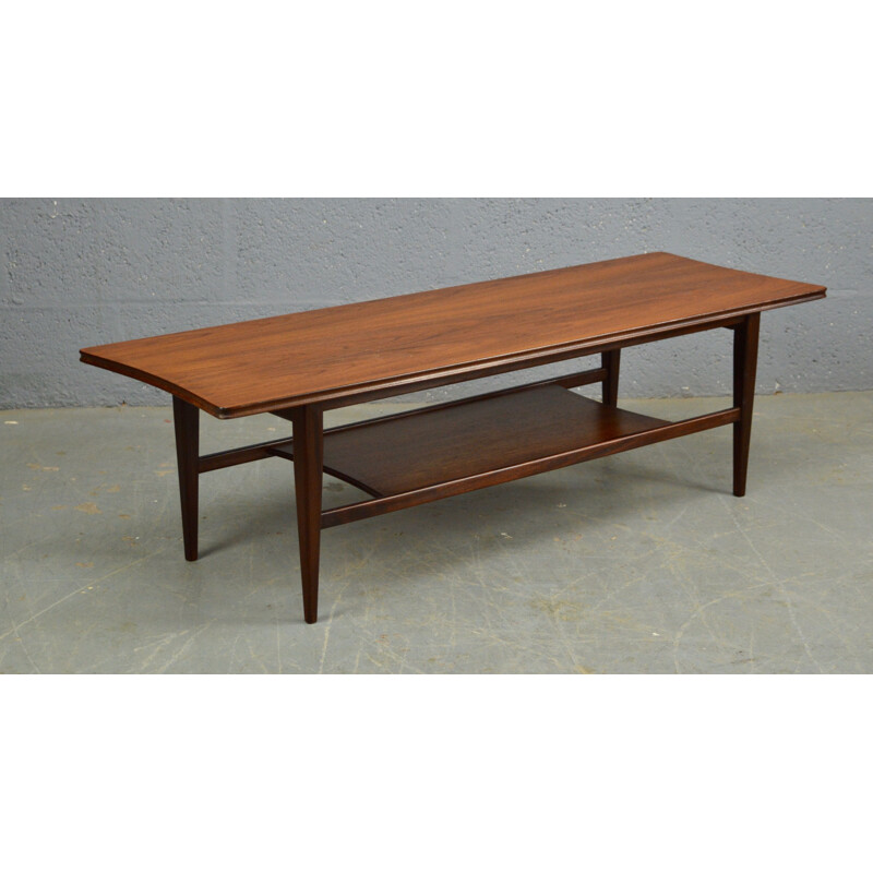 Vintage coffee table in afromosia by Richard Hornby