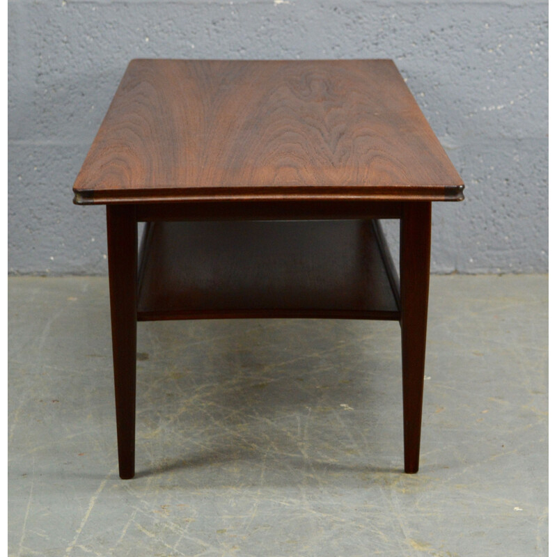 Vintage coffee table in afromosia by Richard Hornby