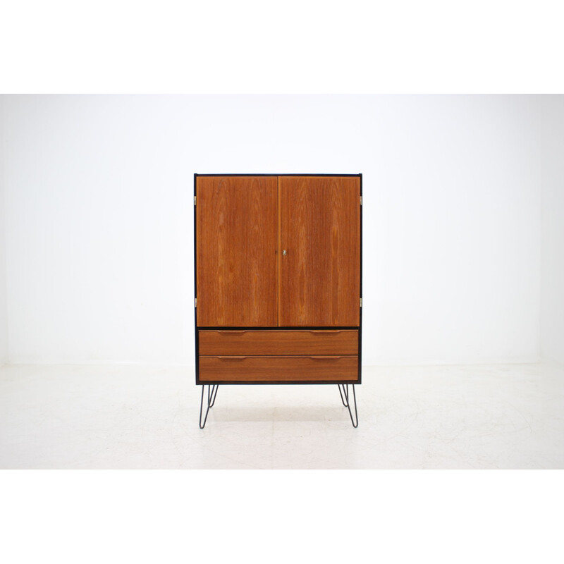 Danish cabinet in teak with iron legs