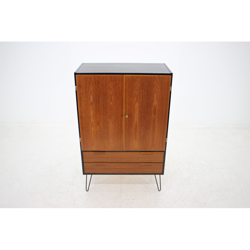 Danish cabinet in teak with iron legs