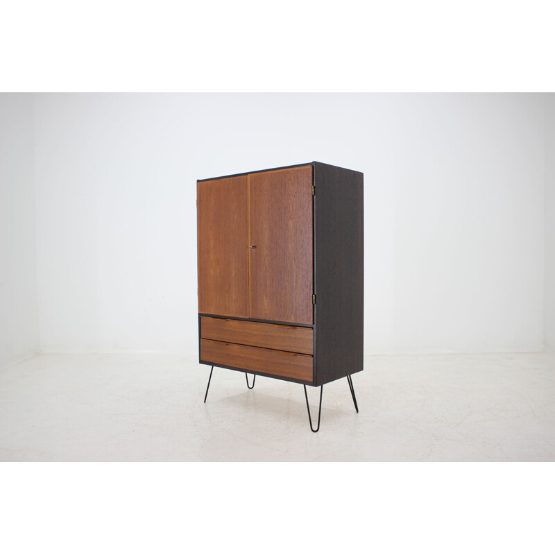 Danish cabinet in teak with iron legs