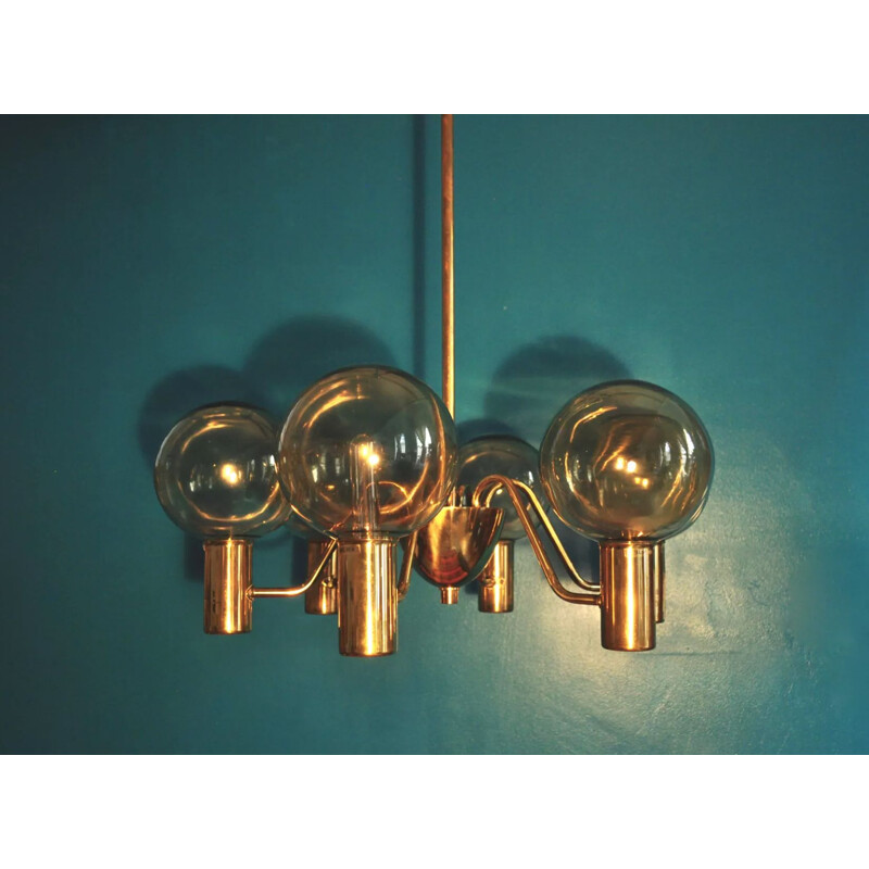 Vintage chandelier Hans-Agne Jakobsson for Markaryd