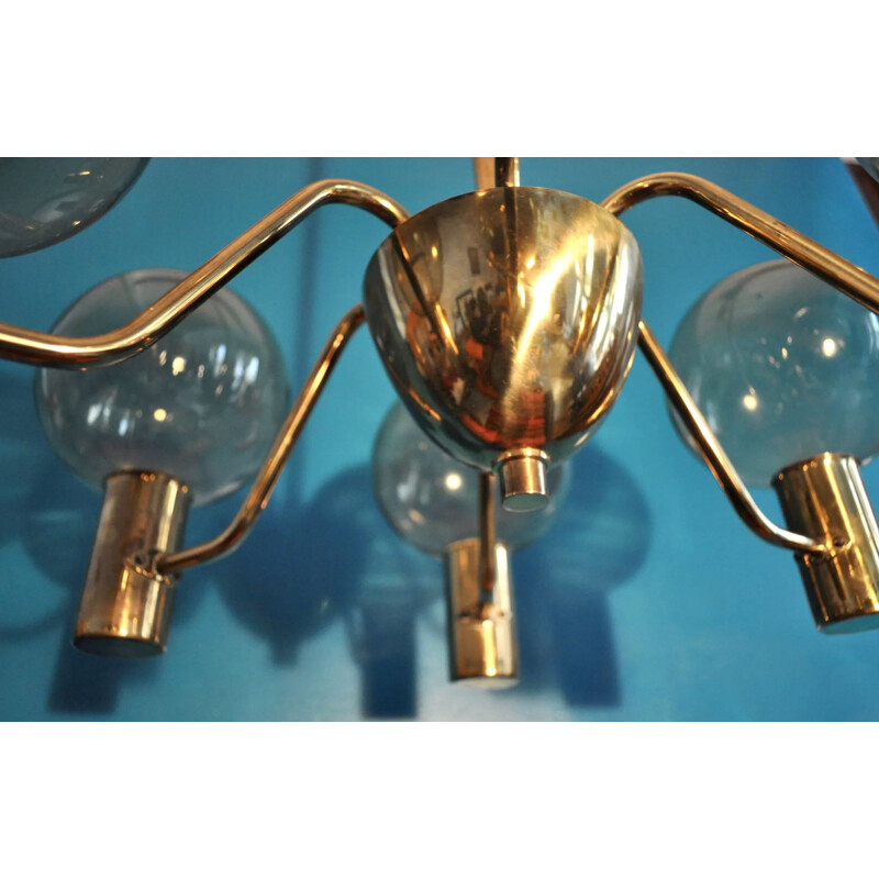 Vintage chandelier Hans-Agne Jakobsson for Markaryd