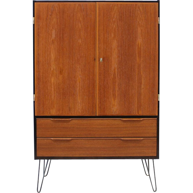 Danish cabinet in teak with iron legs