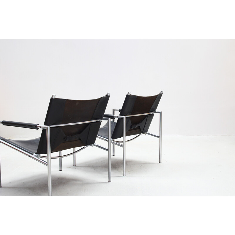 2 fauteuils vintage par Martin Visser pour Spectrum 1960