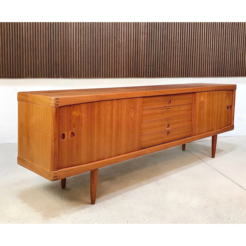 Vintage Teak Sideboard by H.W. Klein for Bramin 1960s