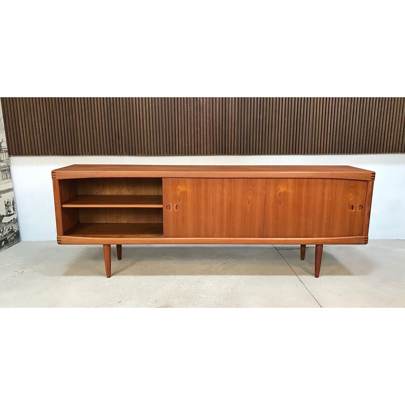 Vintage Teak Sideboard by H.W. Klein for Bramin 1960s