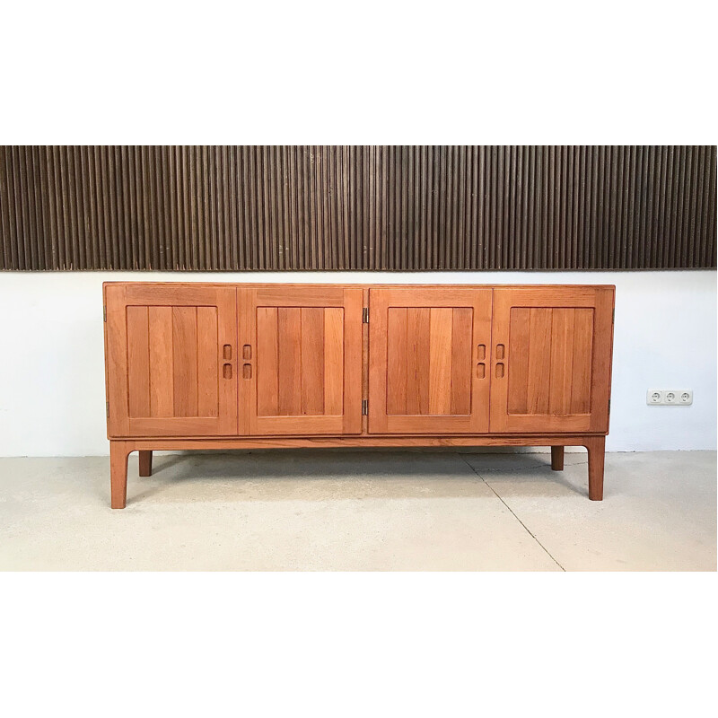 Vintage teak enfilade, Dinamarca 1960