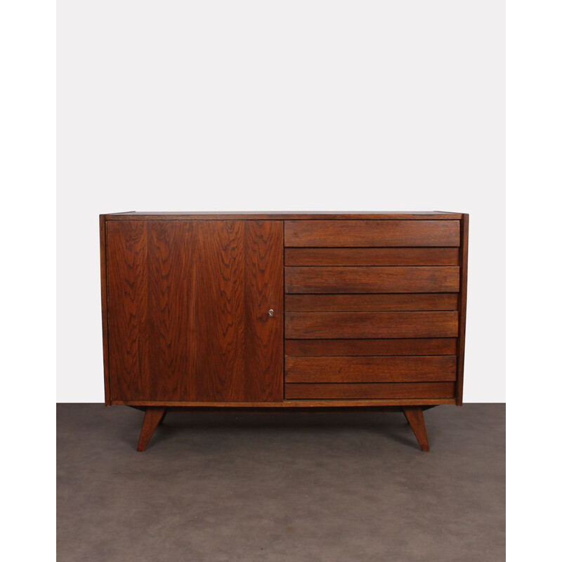 Vintage chest of drawers by Jiri Jiroutek for Interier Praha in wood 1960