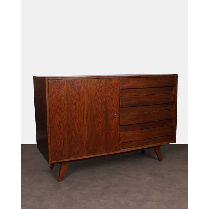 Commode vintage par Jiri Jiroutek pour Interier Praha en bois 1960