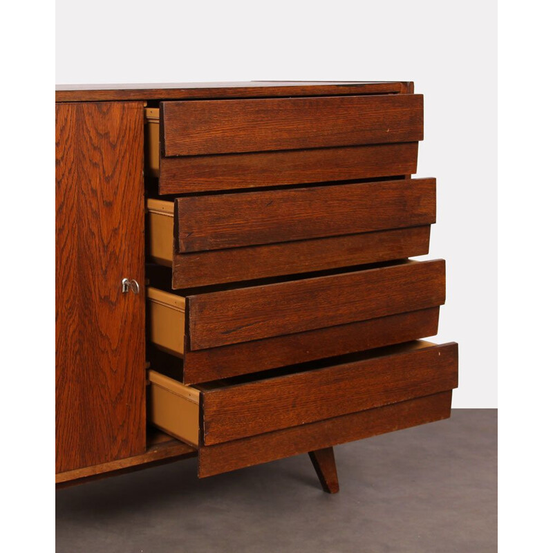 Vintage chest of drawers by Jiri Jiroutek for Interier Praha in wood 1960