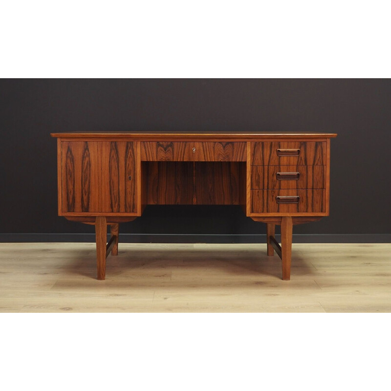 Bureau vintage en palissandre 1960