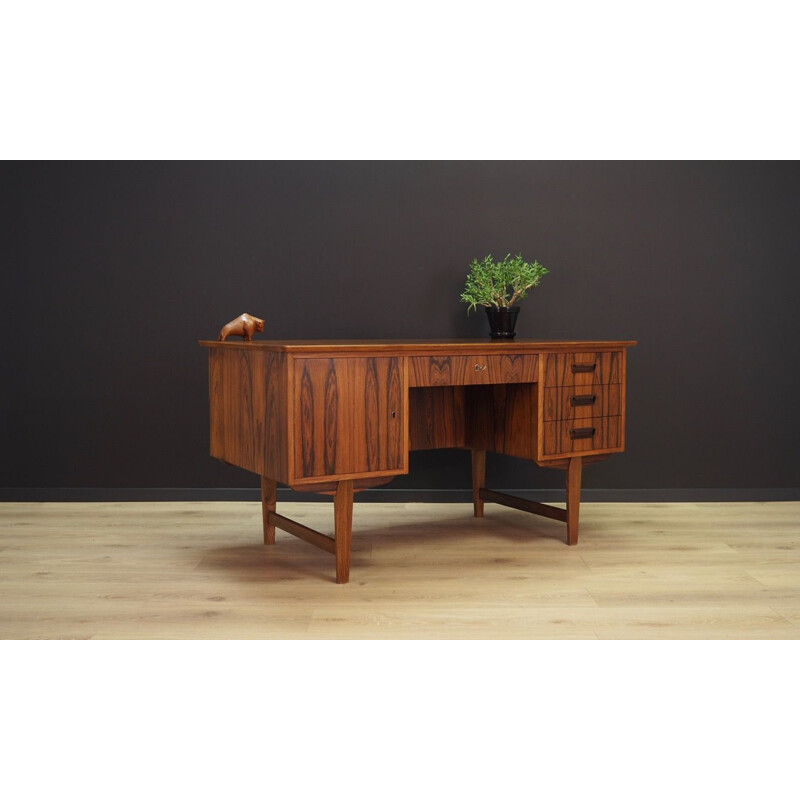 Vintage rosewood desk 1960