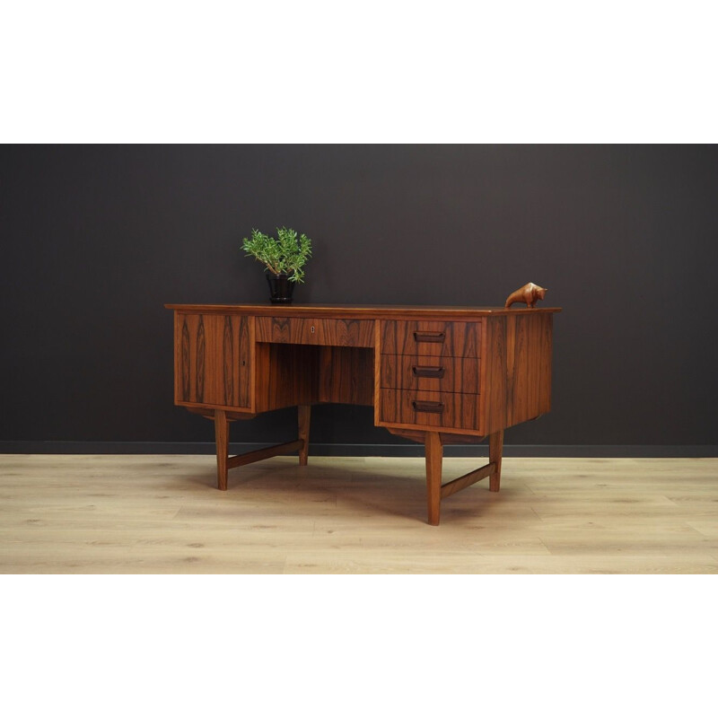 Bureau vintage en palissandre 1960