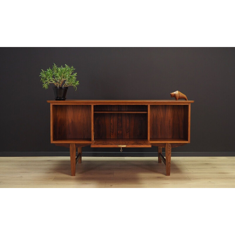 Bureau vintage en palissandre 1960