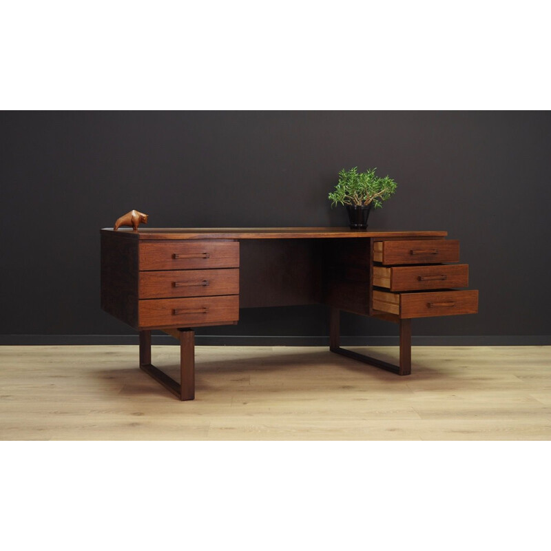 Vintage rosewood desk by Jensen & Valeur 1960