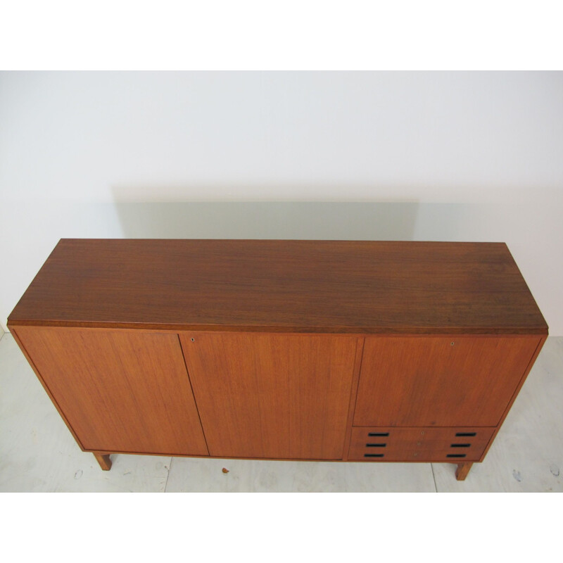 Vintage teakhouten dressoir van Bodafors, Zweden 1960