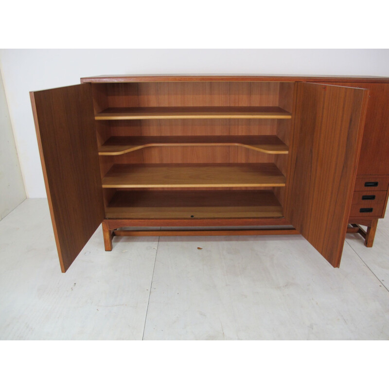 Credenza vintage in teak di Bodafors, Svezia 1960