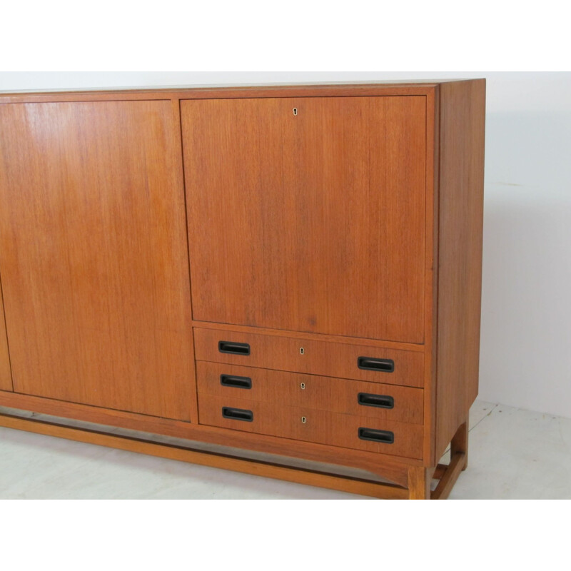 Credenza vintage in teak di Bodafors, Svezia 1960