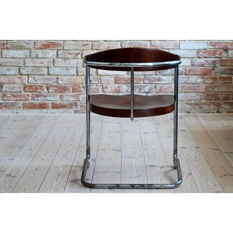 Vintage cantilever cabinet chair