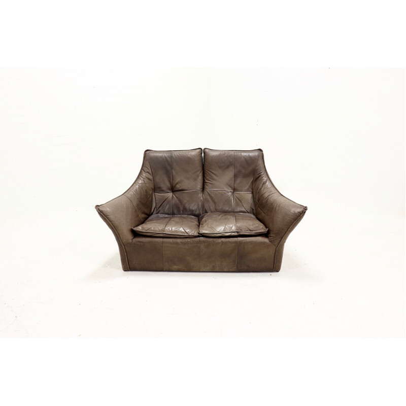 Vintage sculptural Gerard Van Den Berg Denver Sofa for Montis