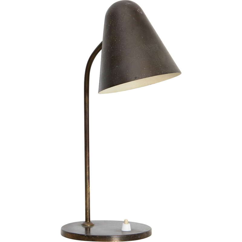 Vintage metal desk lamp, 1950