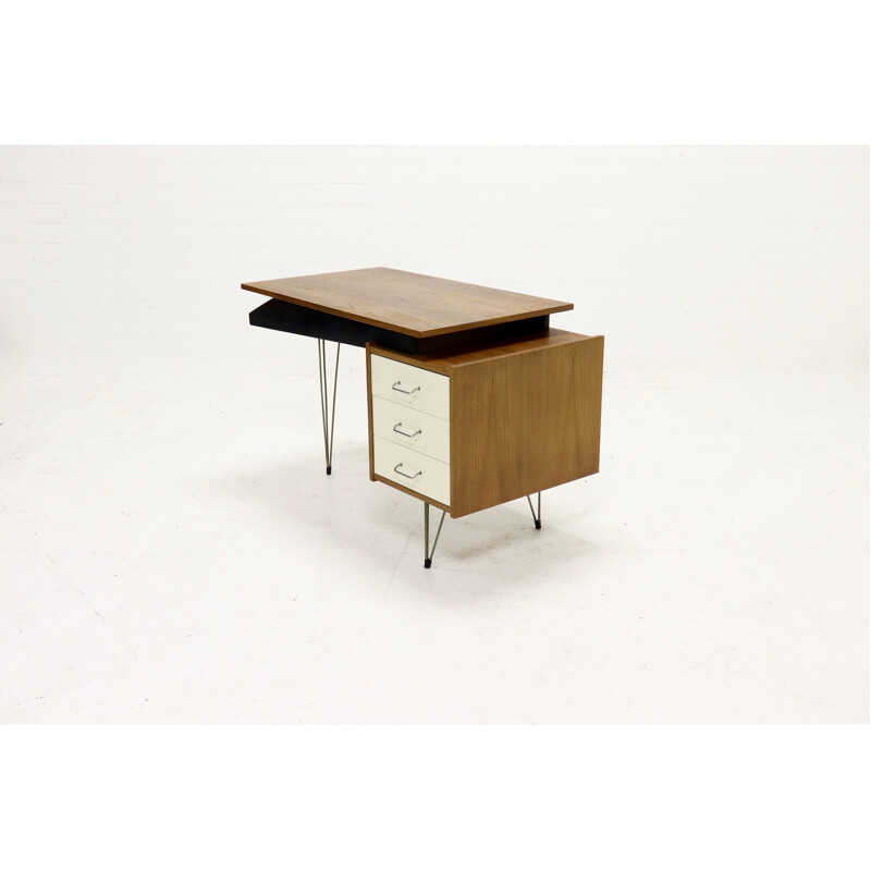 Vintage Hairpin desk by Cees Braakman for Pastoe