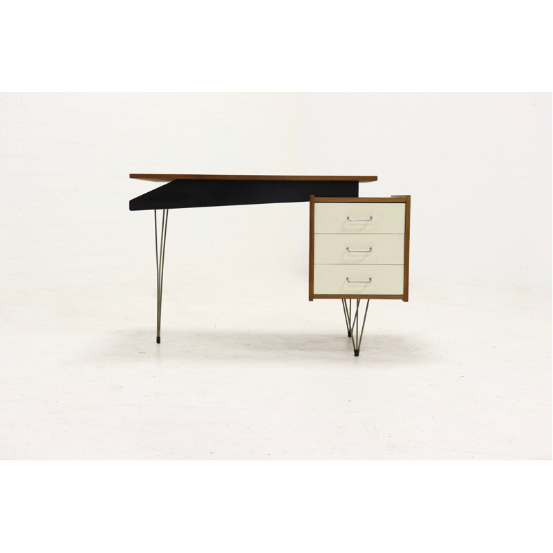 Vintage Hairpin desk by Cees Braakman for Pastoe