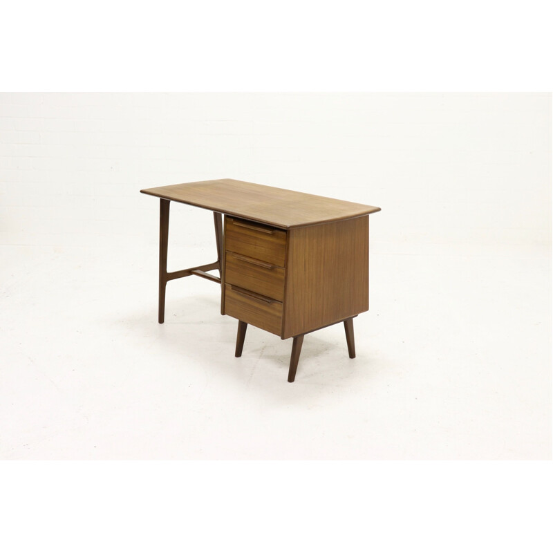 Vintage teak writing desk Danish design, 1960