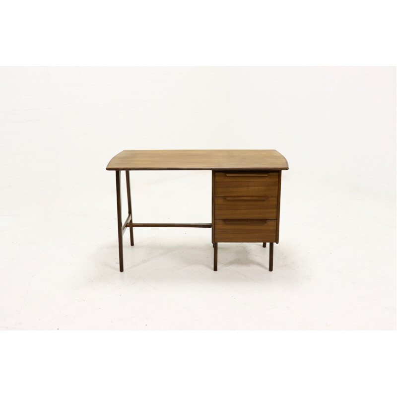 Vintage teak writing desk Danish design, 1960