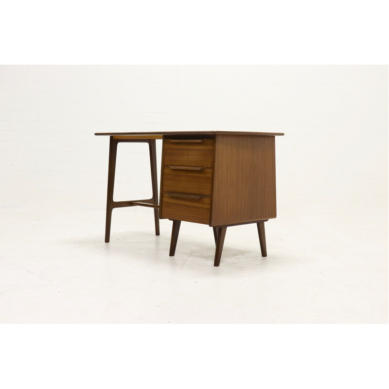 Vintage teak writing desk Danish design, 1960