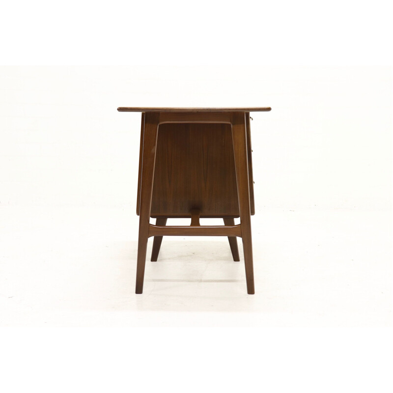 Vintage teak writing desk Danish design, 1960