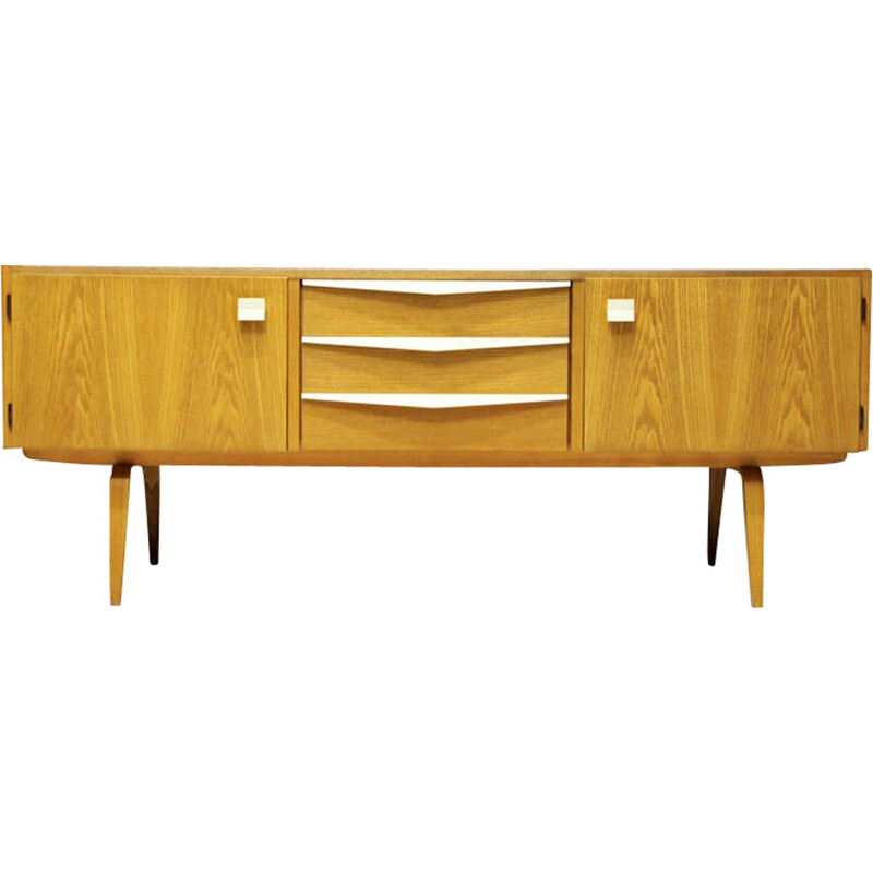 Wooden VEB D.H.W. sideboard, Franz EHRLICH - 1964