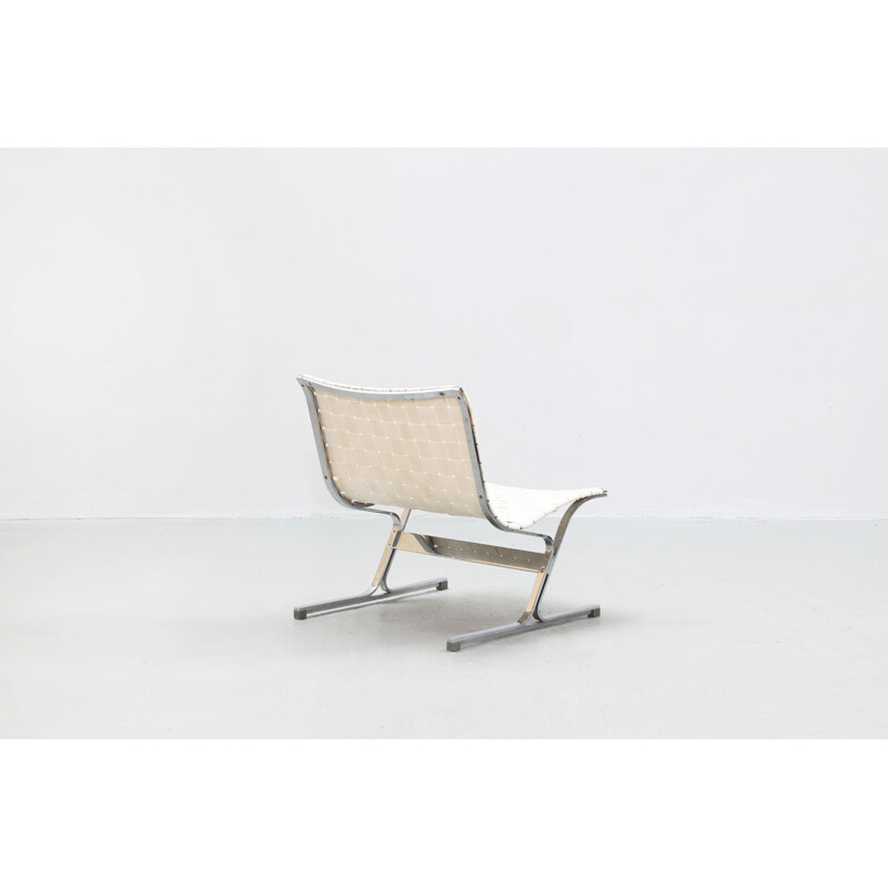 Pair of vintage lounge chairs by Ross Littell for ICF Italy