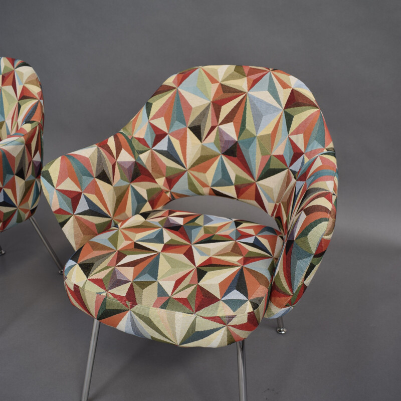 Pair of vintage armchairs by Eero Saarinen for Knoll USA 1960s
