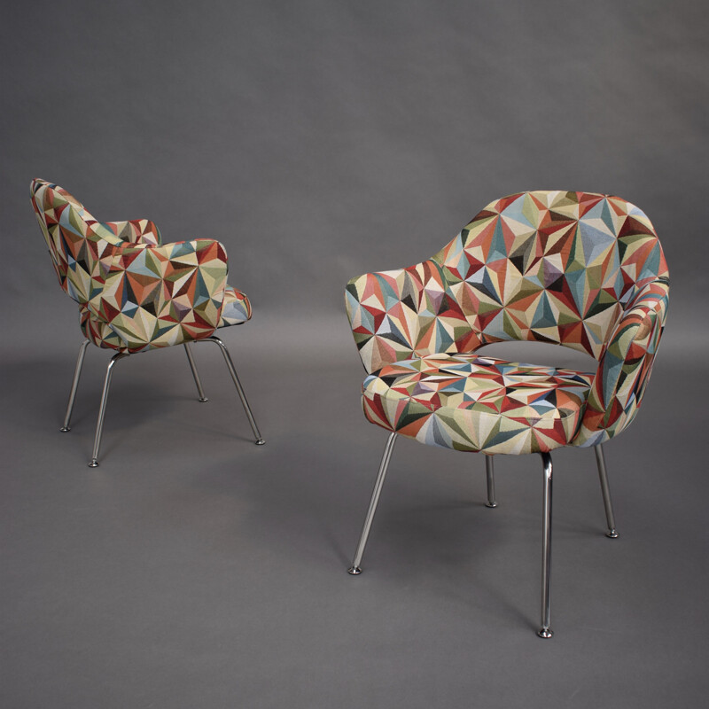 Pair of vintage armchairs by Eero Saarinen for Knoll USA 1960s