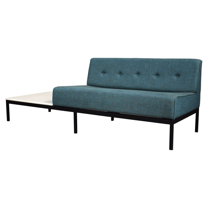 Vintage corner sofa with marble coffee table 070-series by Kho Liang Ie for Artifort