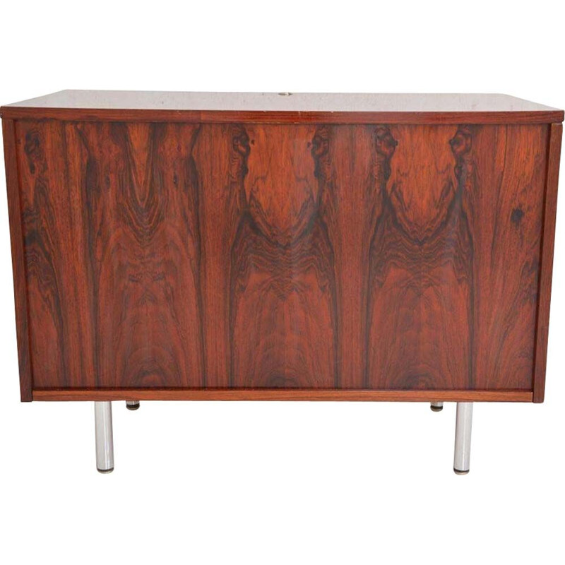 Small vintage buffet in rosewood by George Nelson 