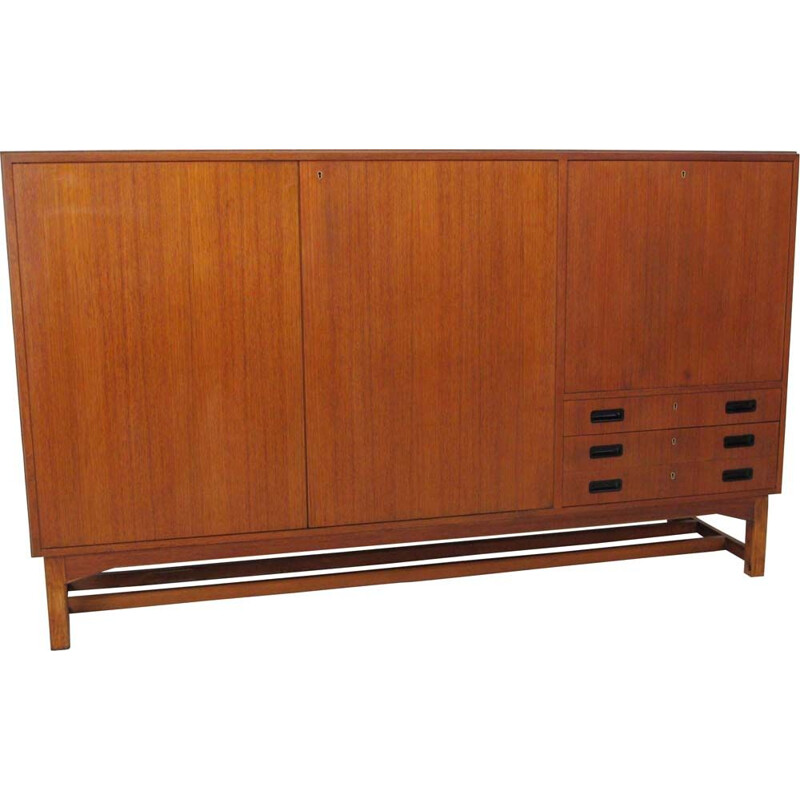 Vintage teakhouten dressoir van Bodafors, Zweden 1960