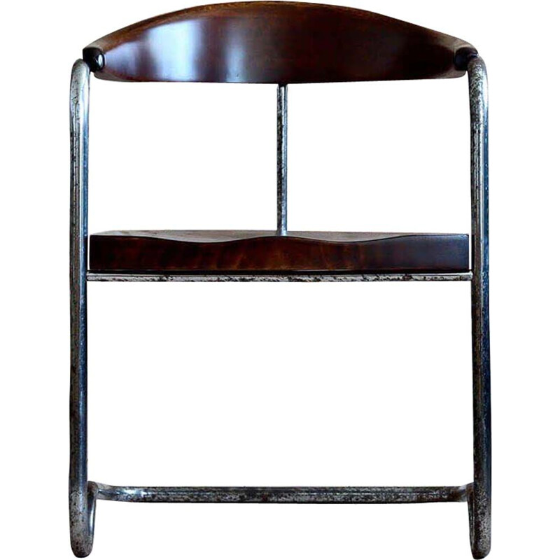Vintage cantilever cabinet chair