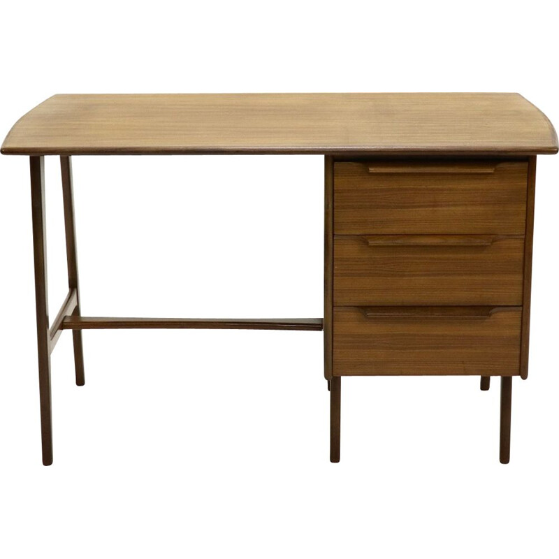 Vintage teak writing desk Danish design, 1960