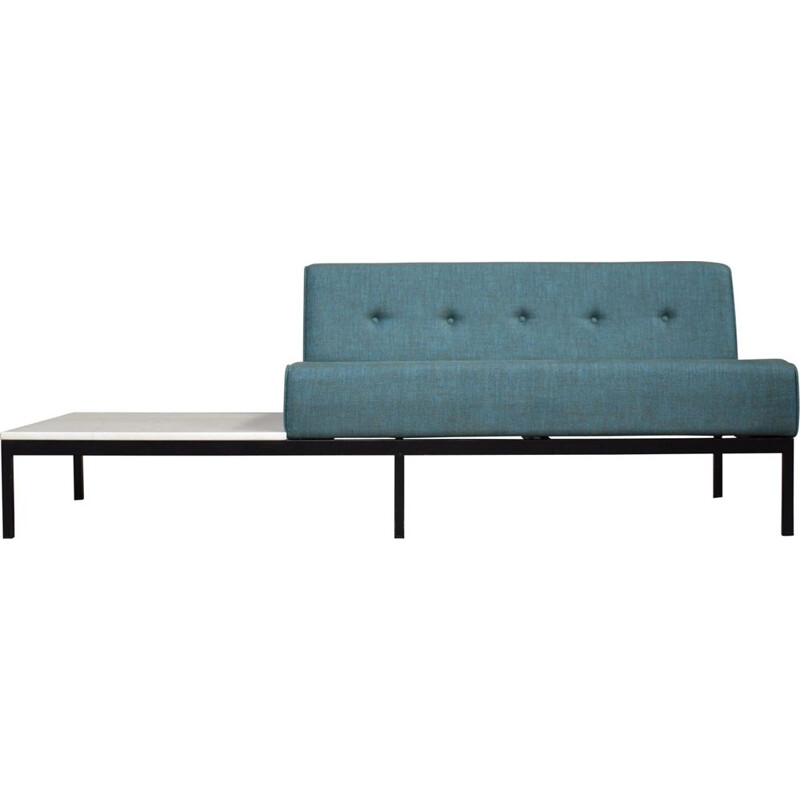 Vintage corner sofa with marble coffee table 070-series by Kho Liang Ie for Artifort